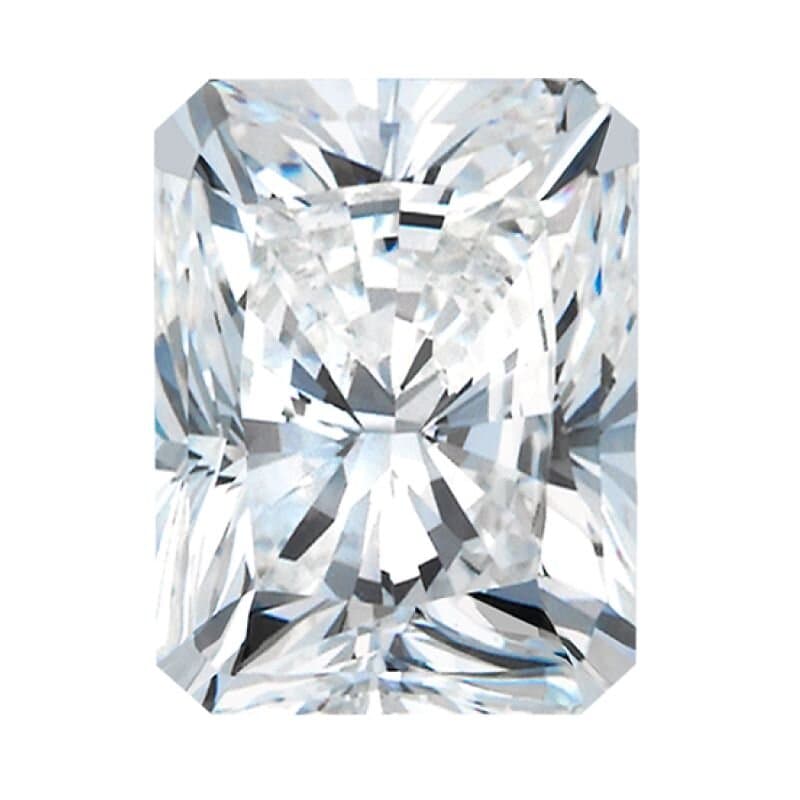 Radiant cut diamond