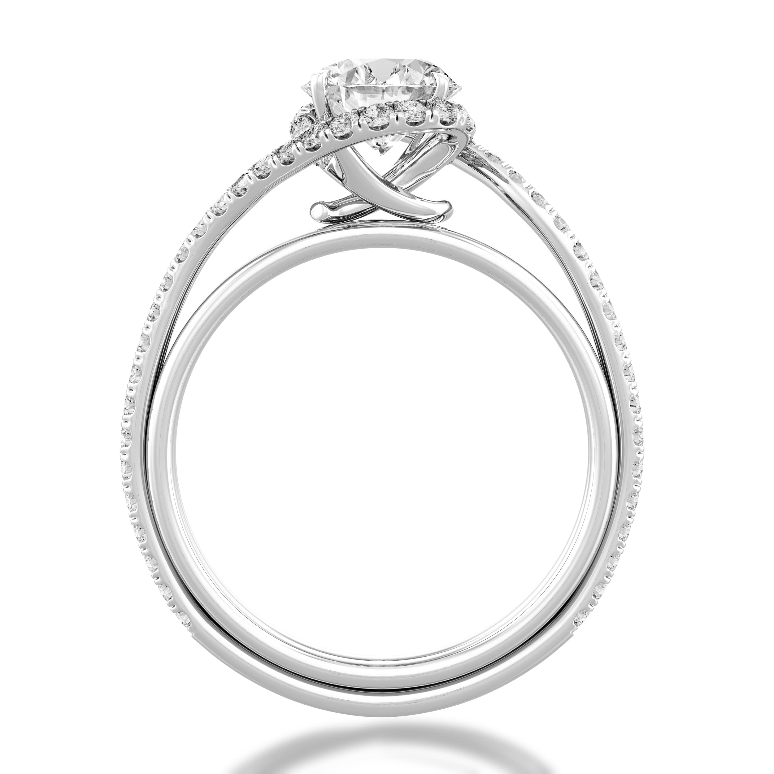 Abbraccio Designer Engagement Ring
