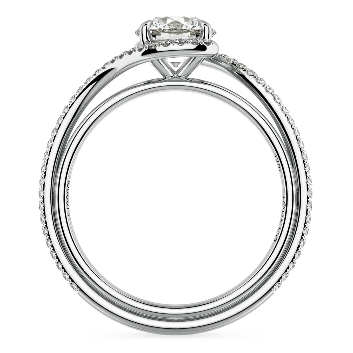 Abbraccio Handmade Diamond Engagement Ring