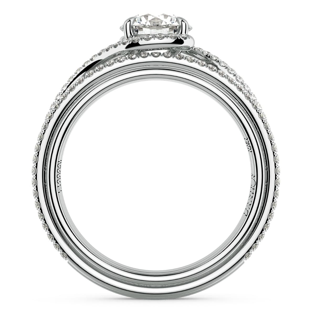Abbraccio Handmade Diamond Engagement Ring