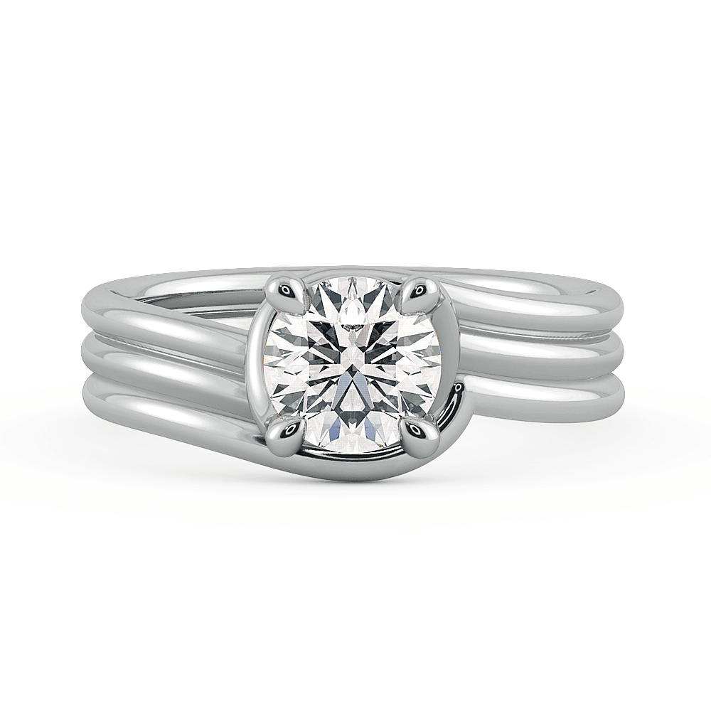 Abbraccio Ladies Engagement Ring