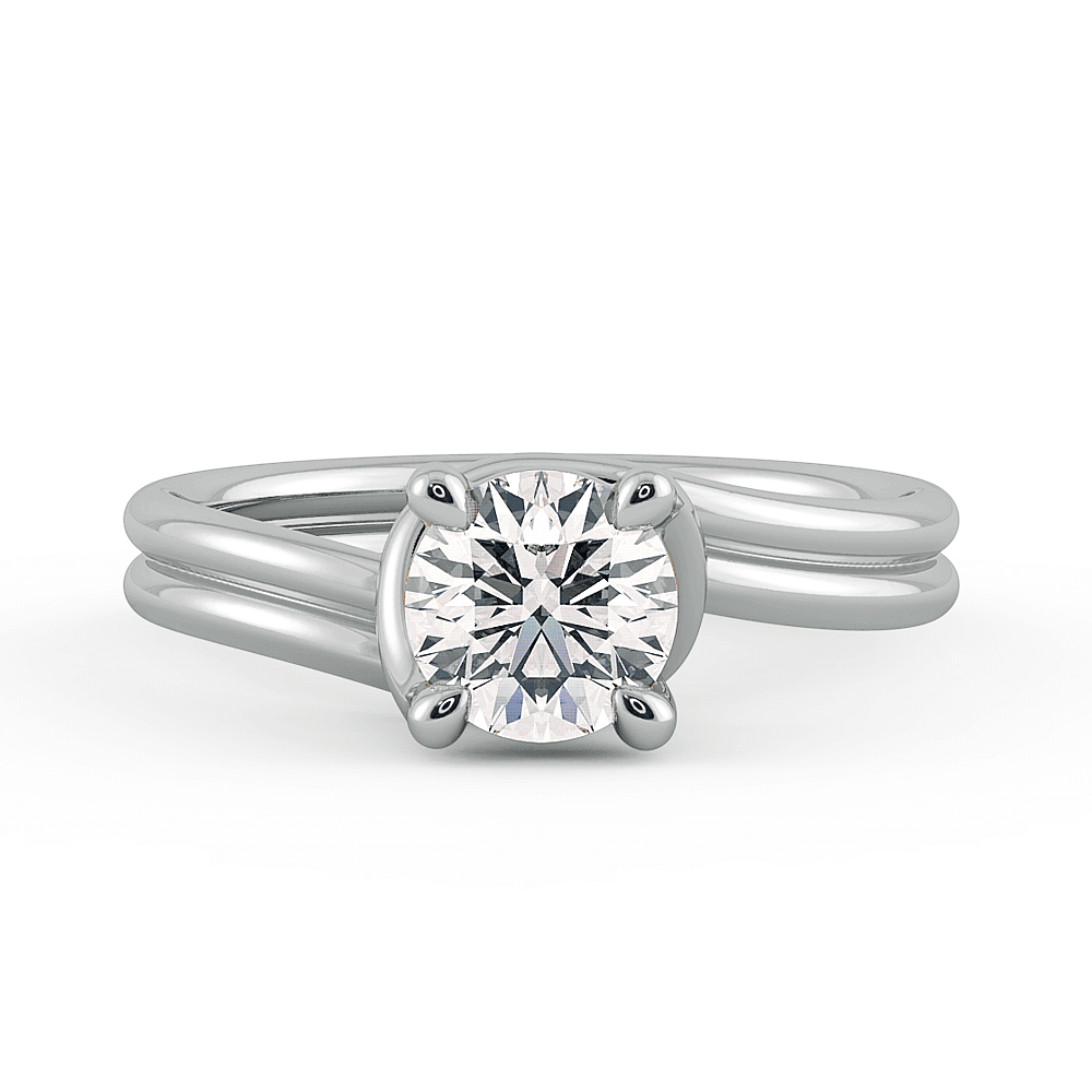 Abbraccio Ladies Engagement Ring