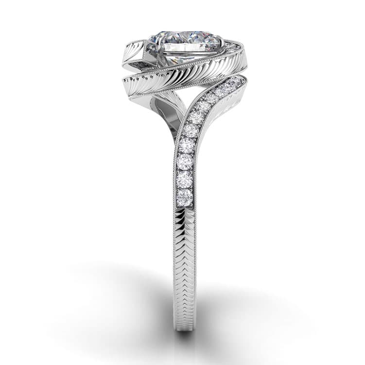 Abbraccio Vintage Engagement Ring