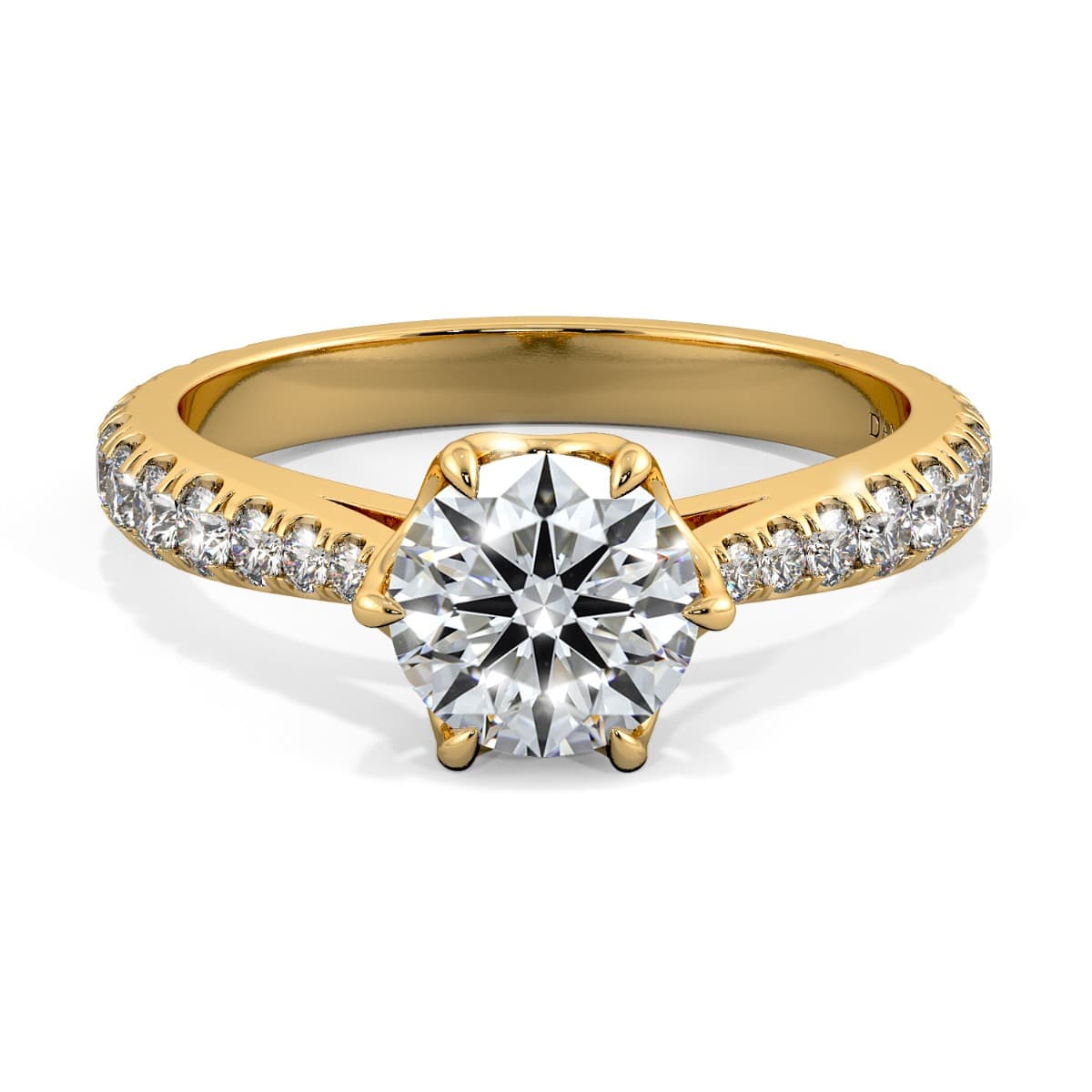 Classico Diamond Engagement Ring