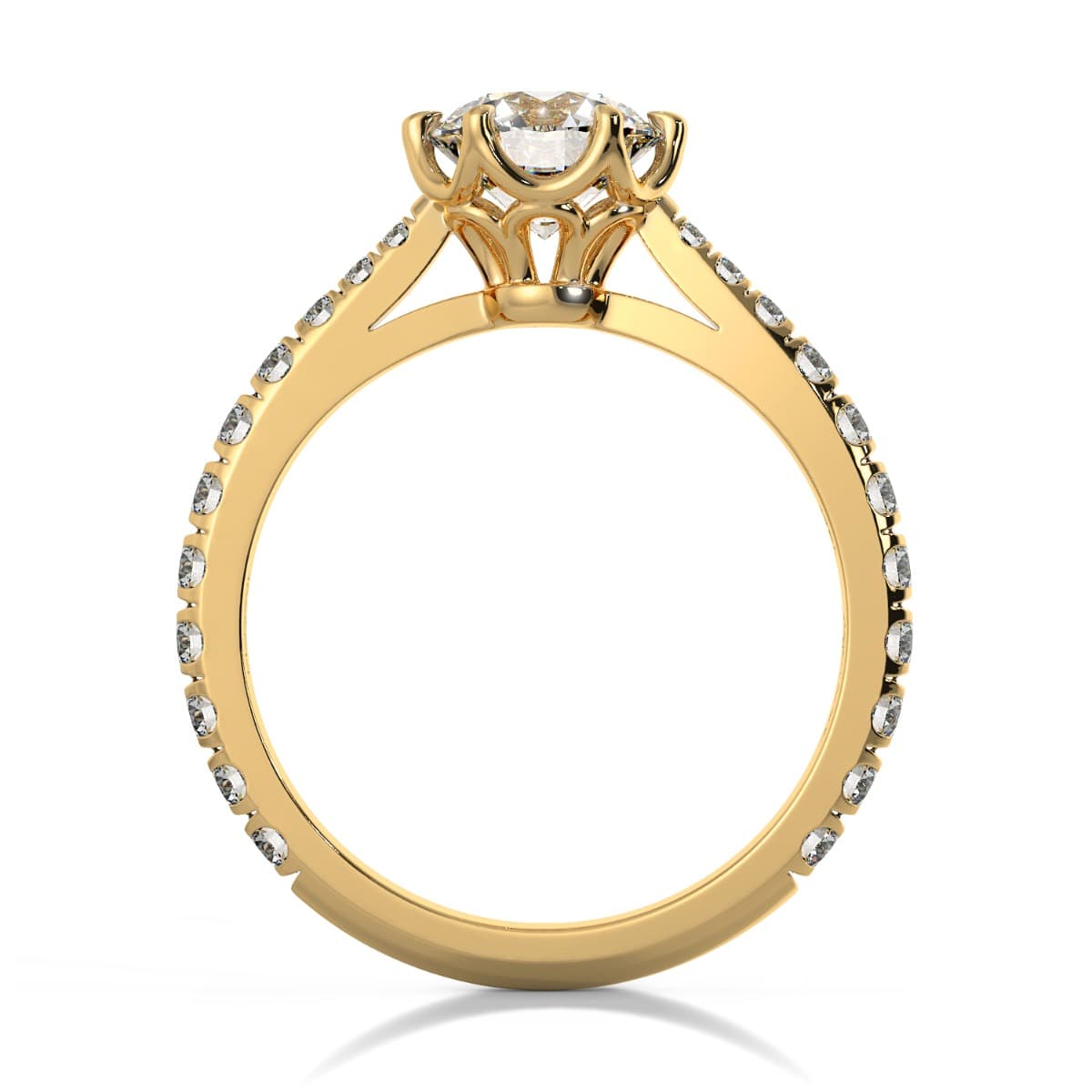 Classico Diamond Engagement Ring