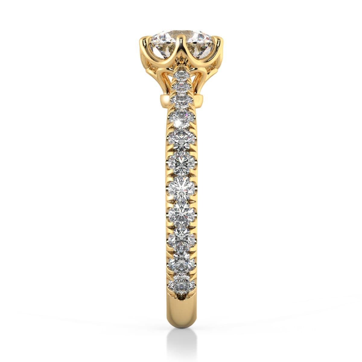 Classico Diamond Engagement Ring