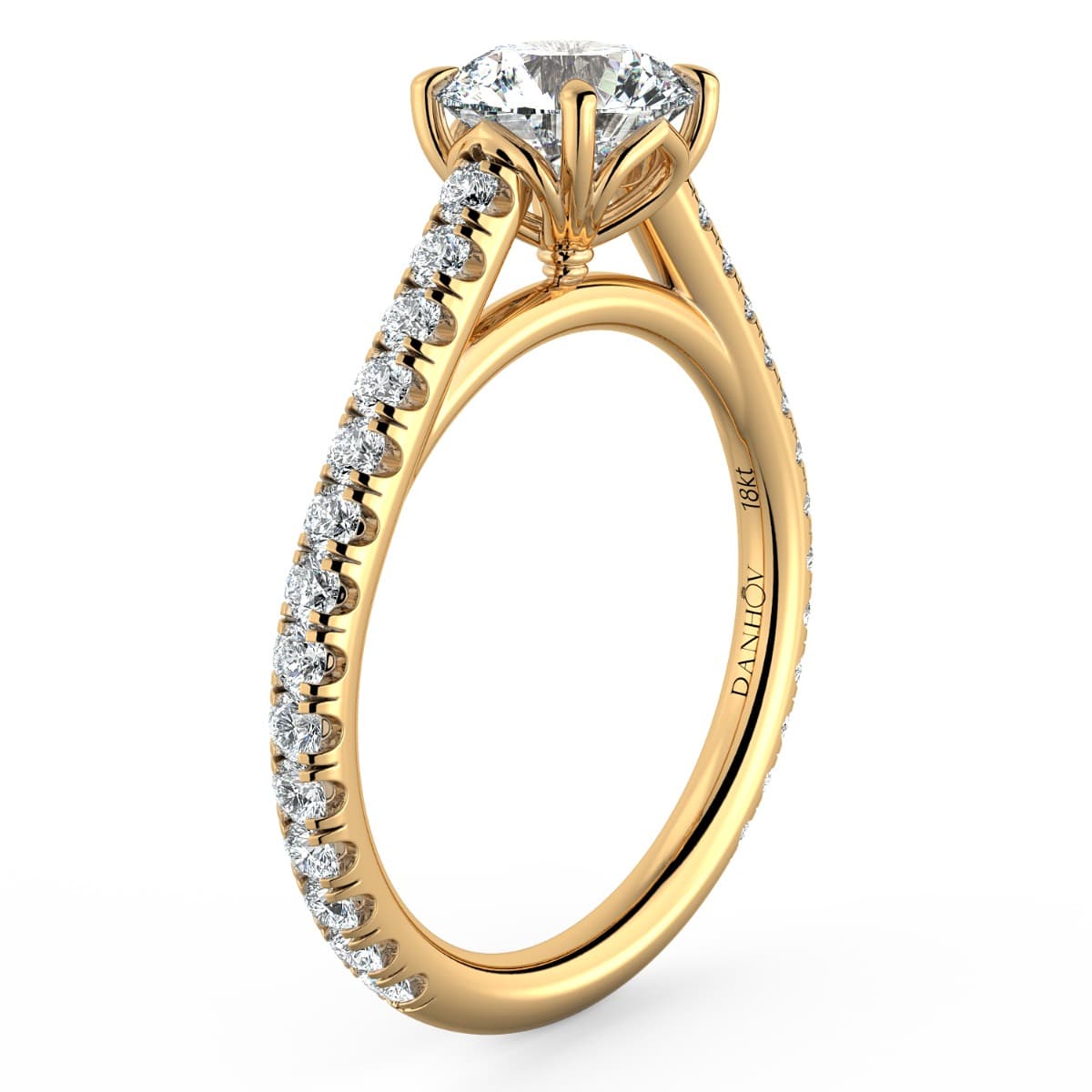 Classico Diamond Engagement Ring