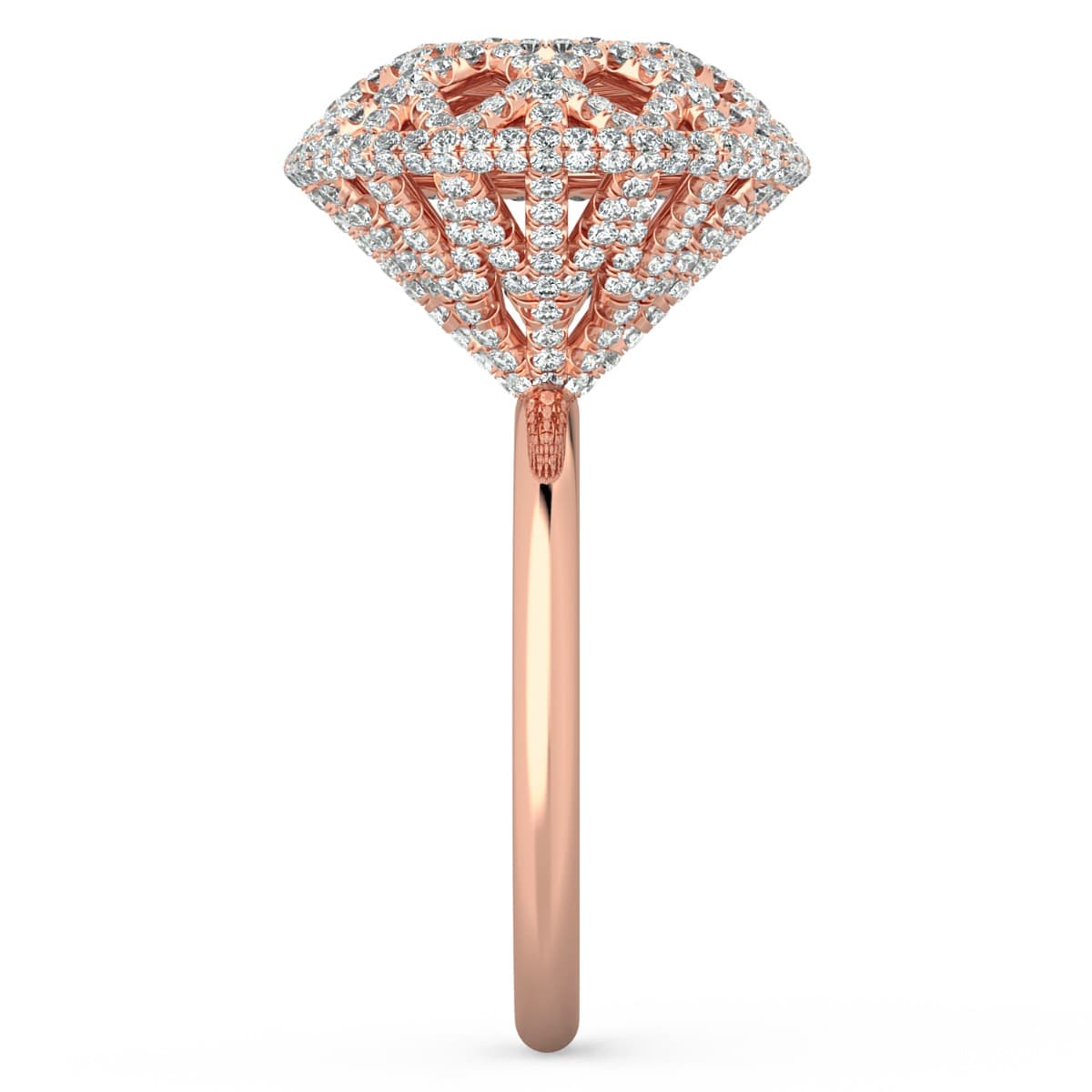 Diamante Round Fine Ring