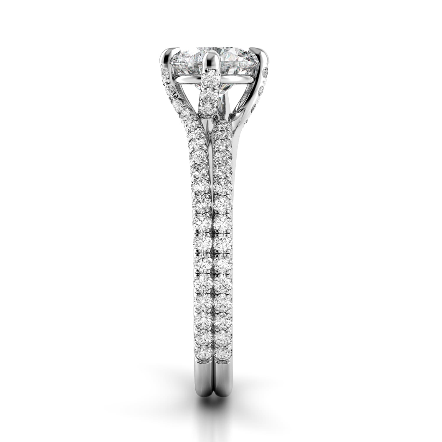 Eleganza Unique Handmade Engagement Ring