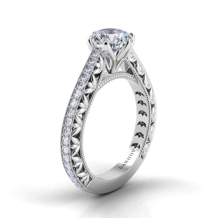 Petalo Floral Designer Engagement Ring