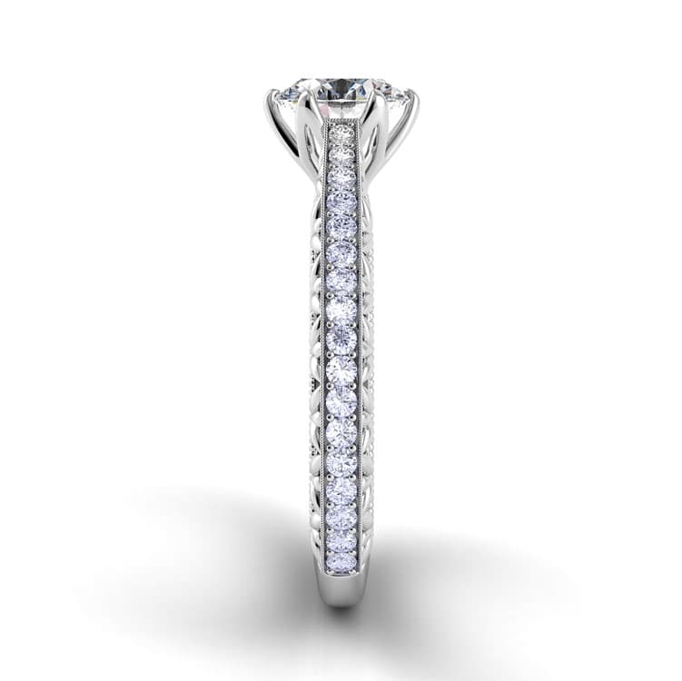 Petalo Floral Designer Engagement Ring