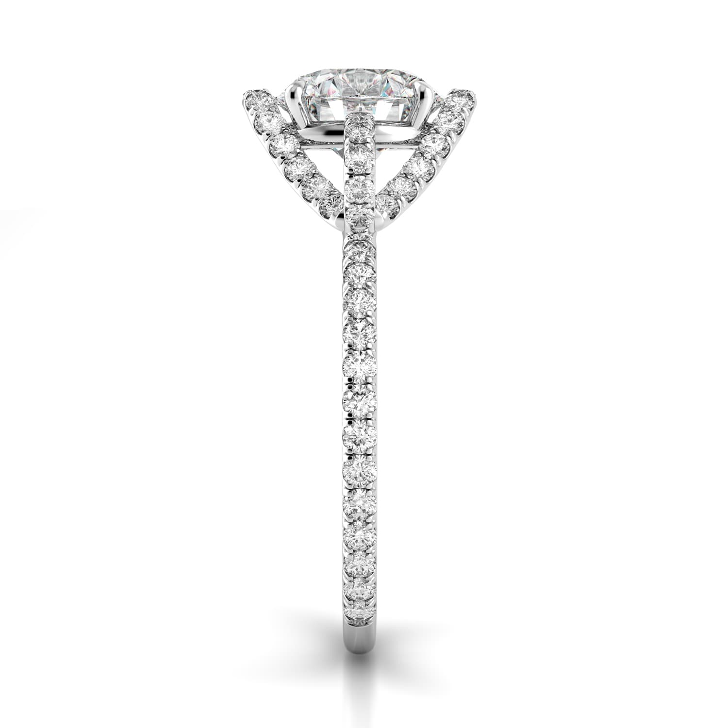 Solo Filo Designer Diamond Engagement Ring