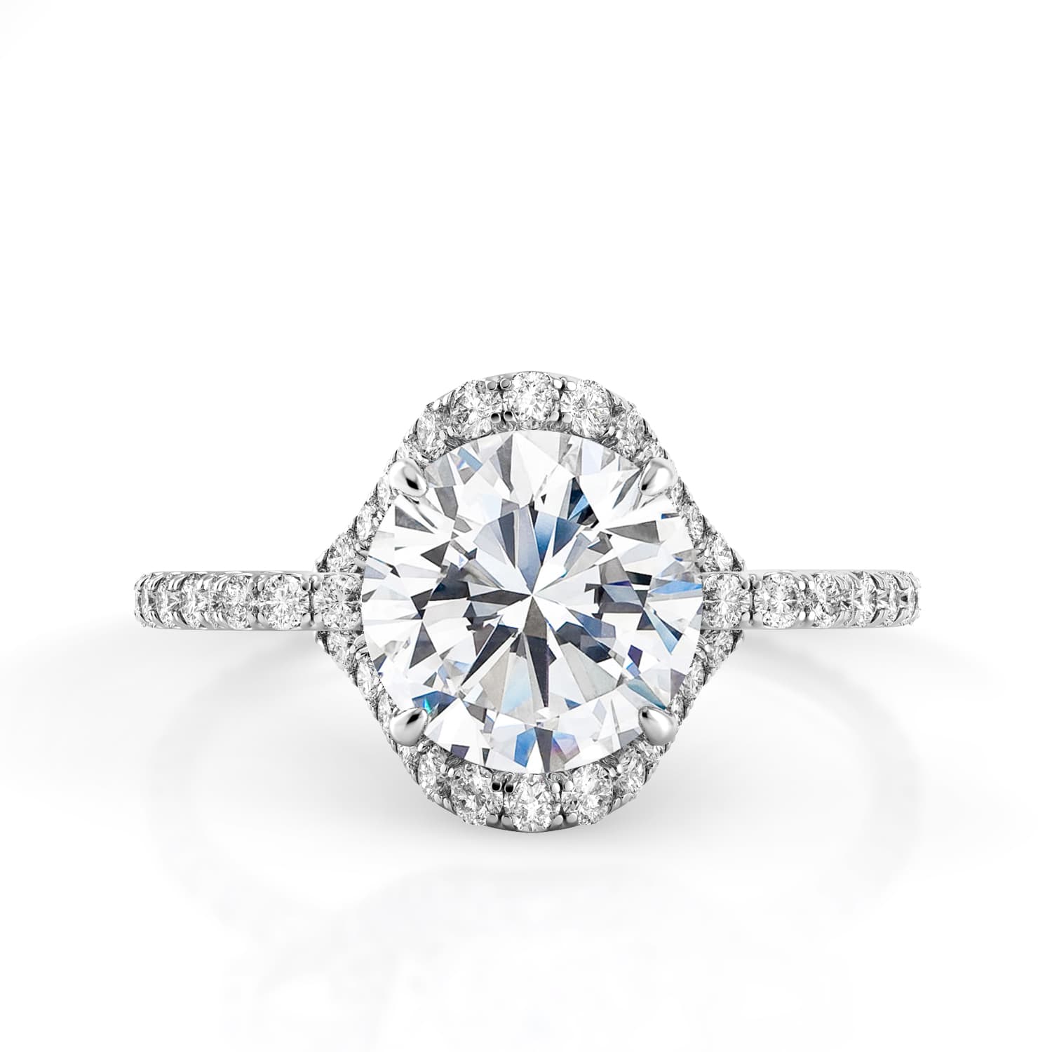 Solo Filo Designer Diamond Engagement Ring