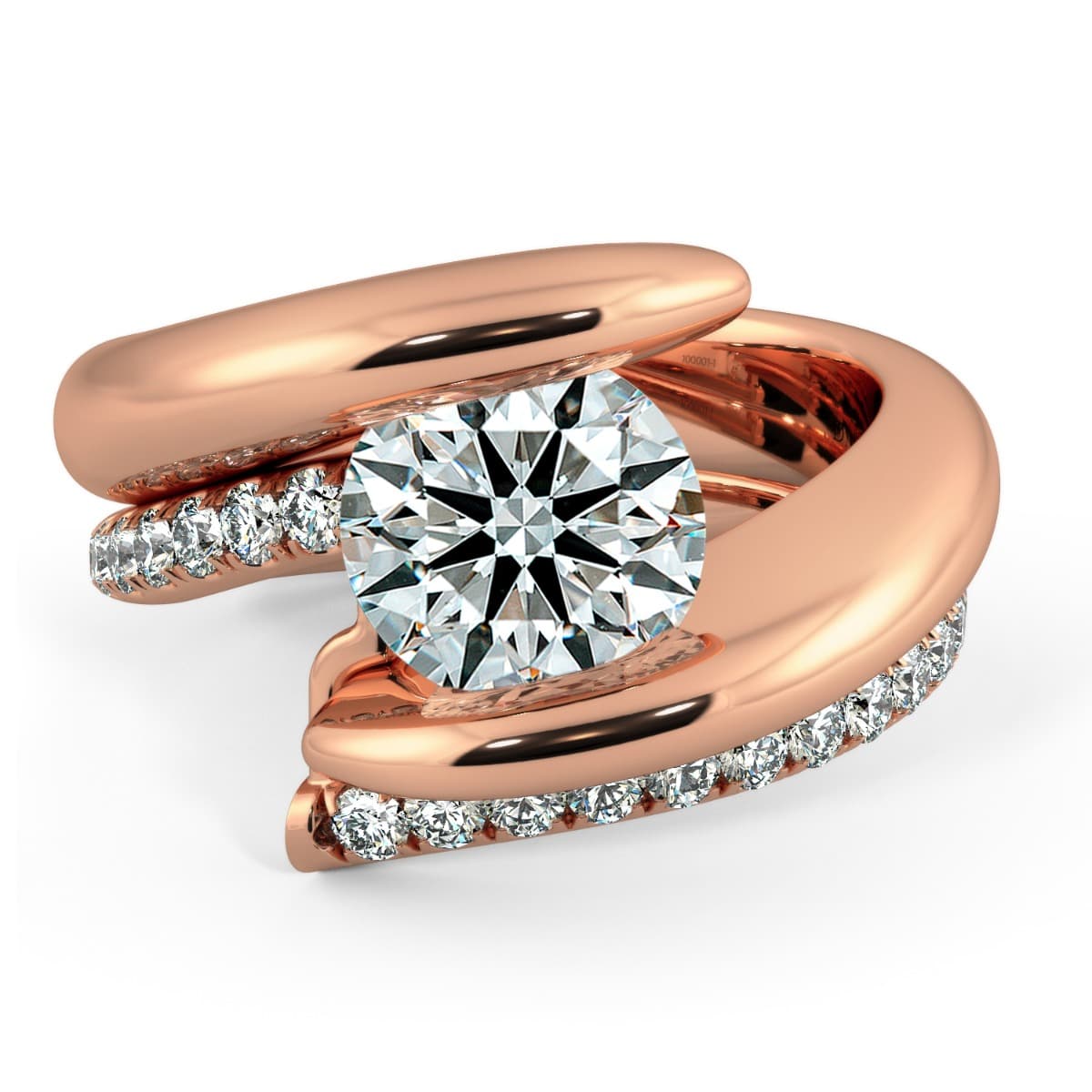 Tension Engagement Ring