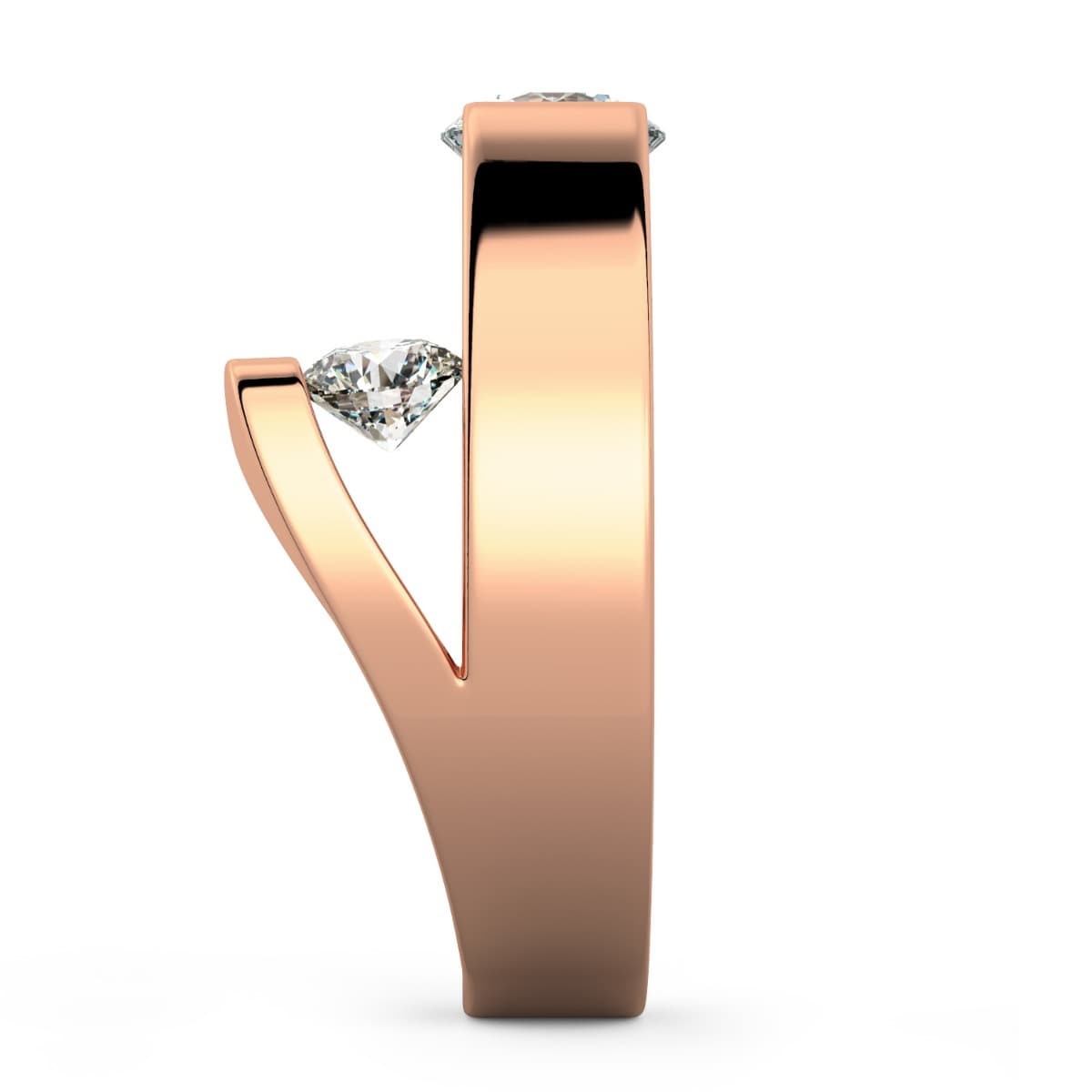 Tension Engagement Ring