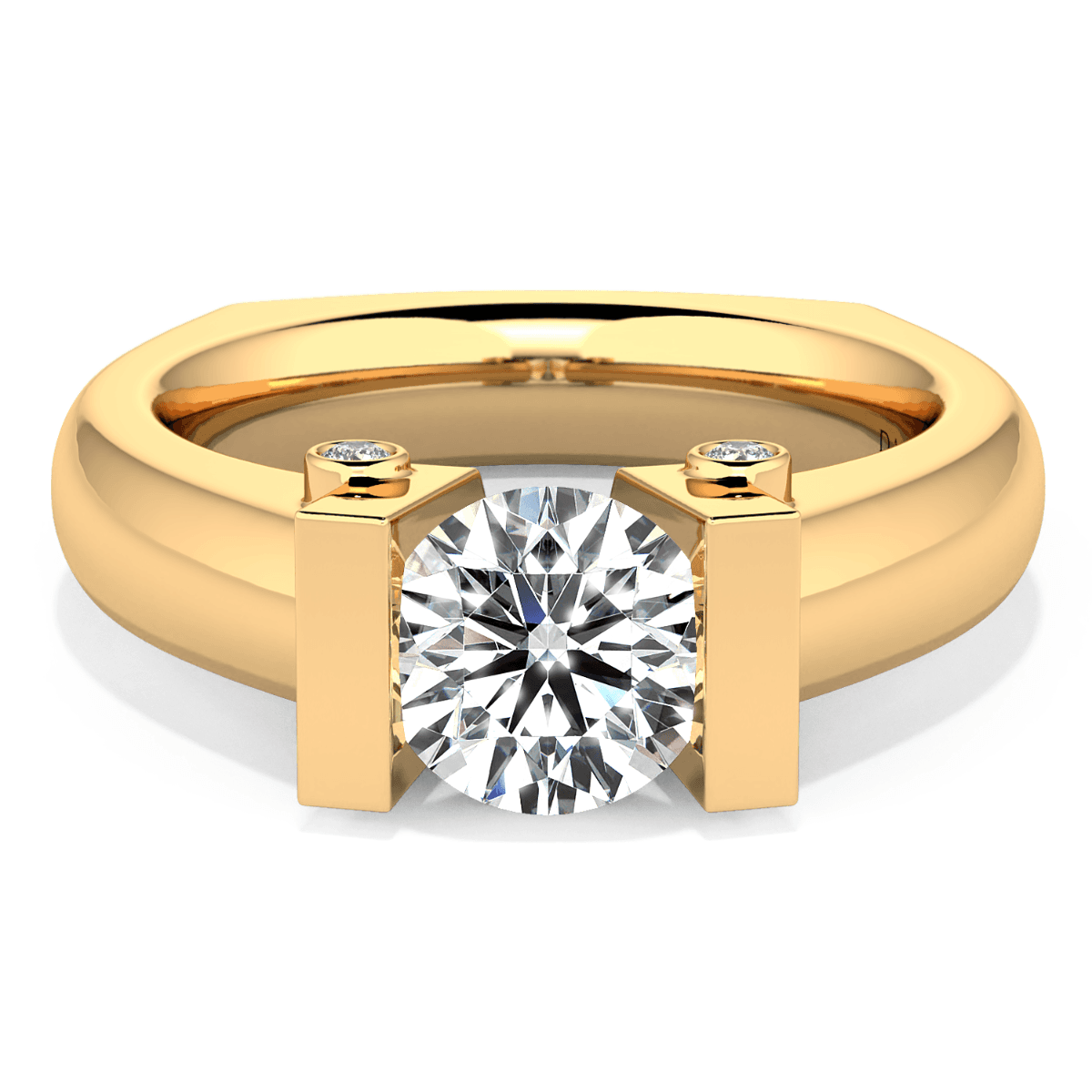 Tension Engagement Ring