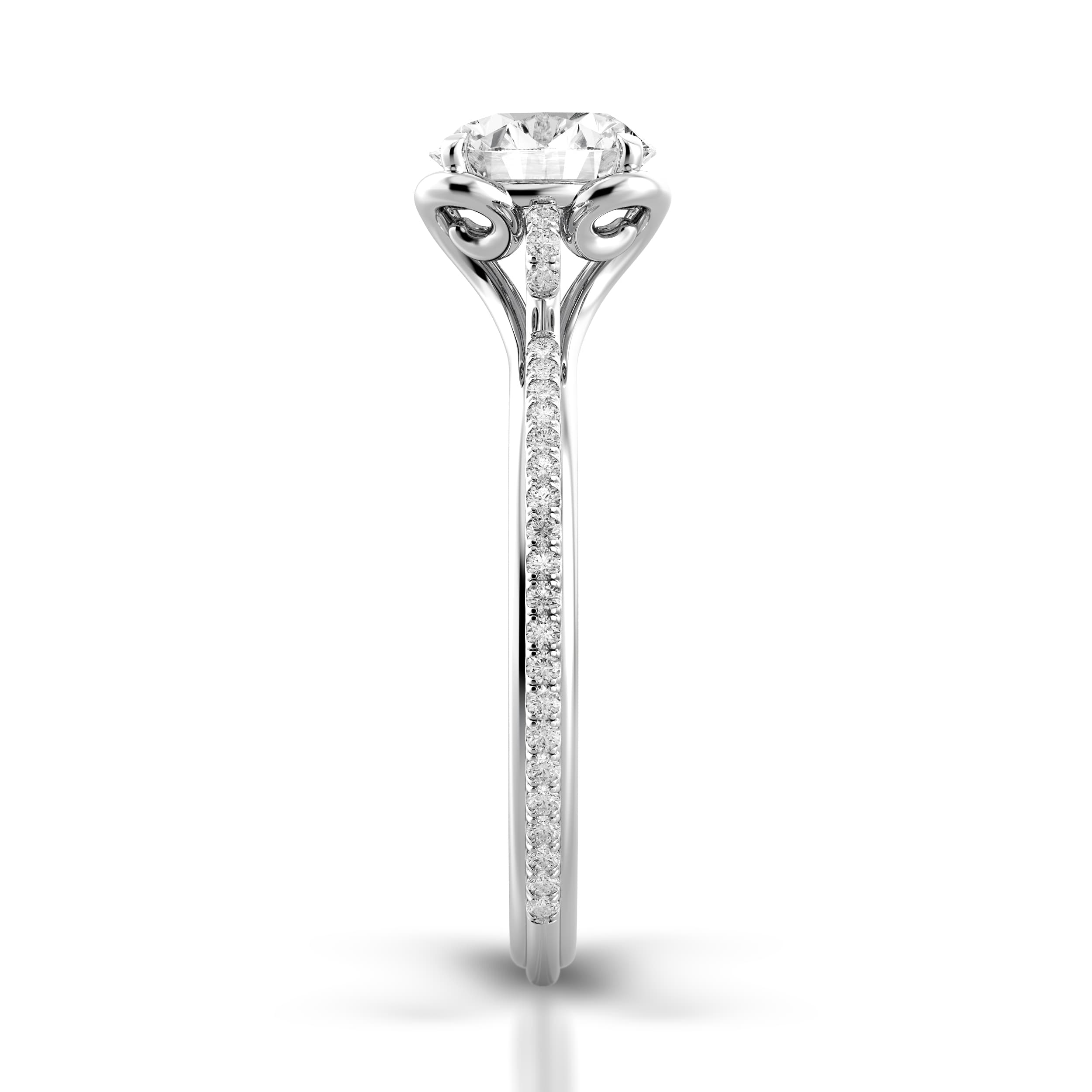 Unito Platinum Engagement Ring