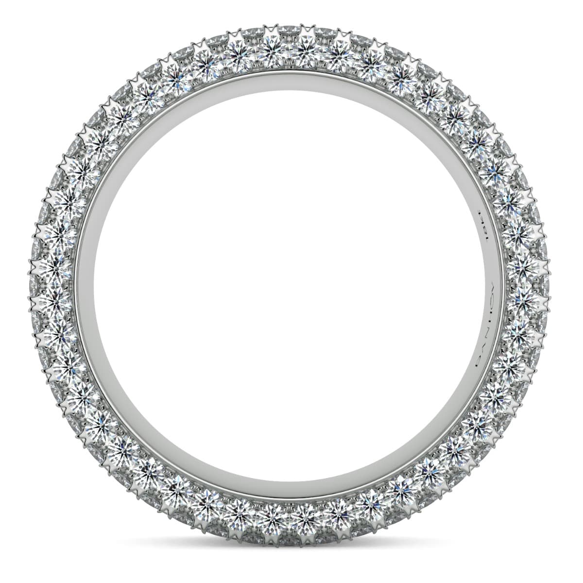 Fashion Band Four colors in one band in 14KT