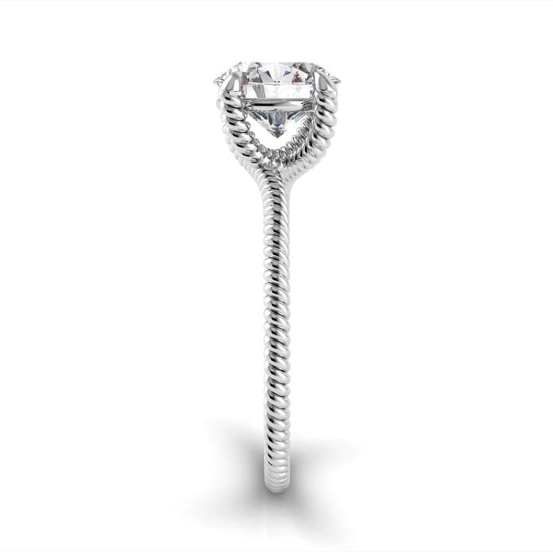Eleganza Braided Engagement Ring