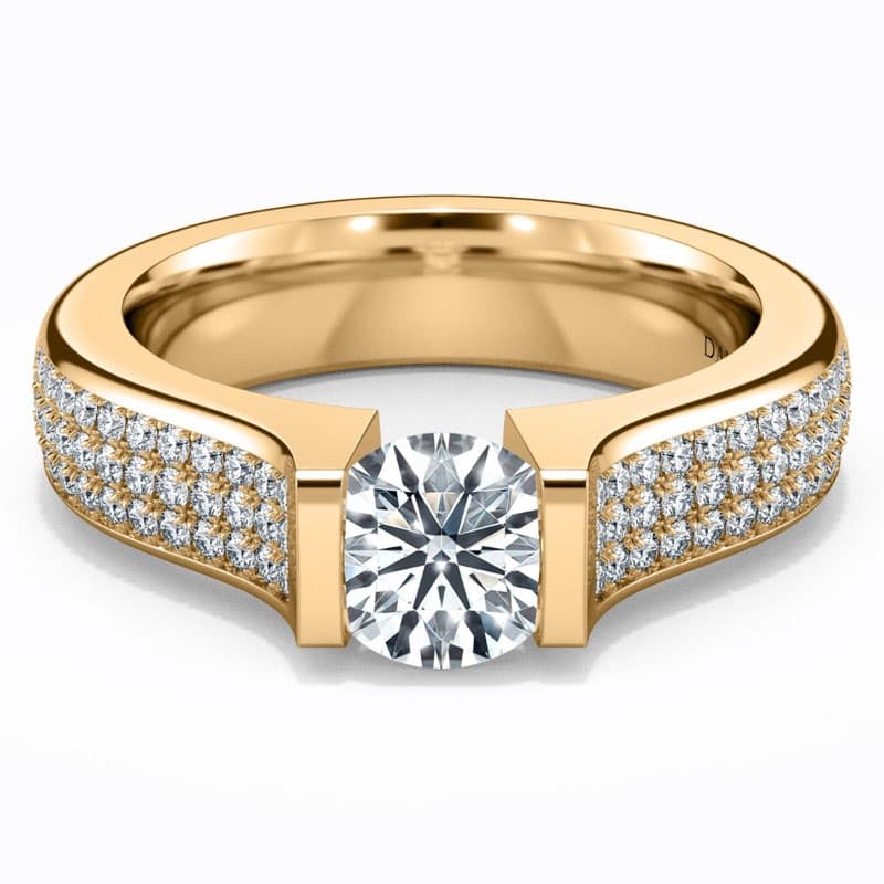 Tension Engagement Ring
