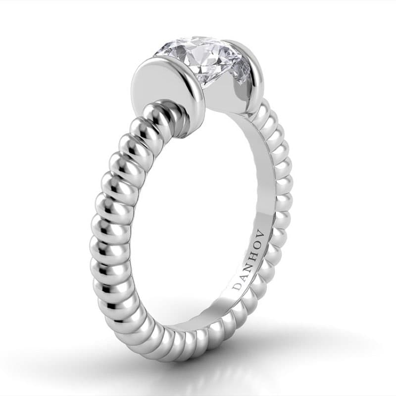 Tension Engagement Ring
