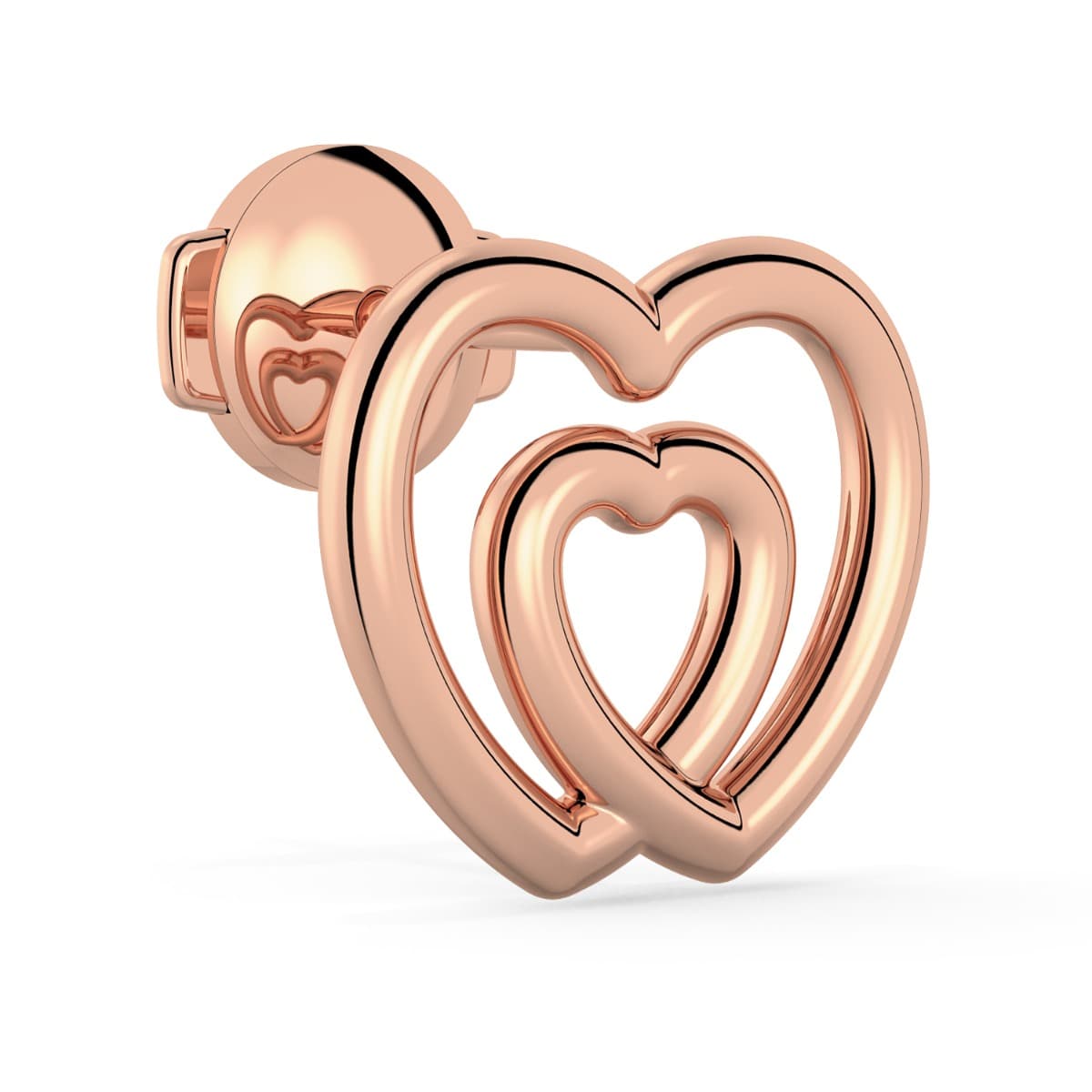 Norme de Double Heart Earrings