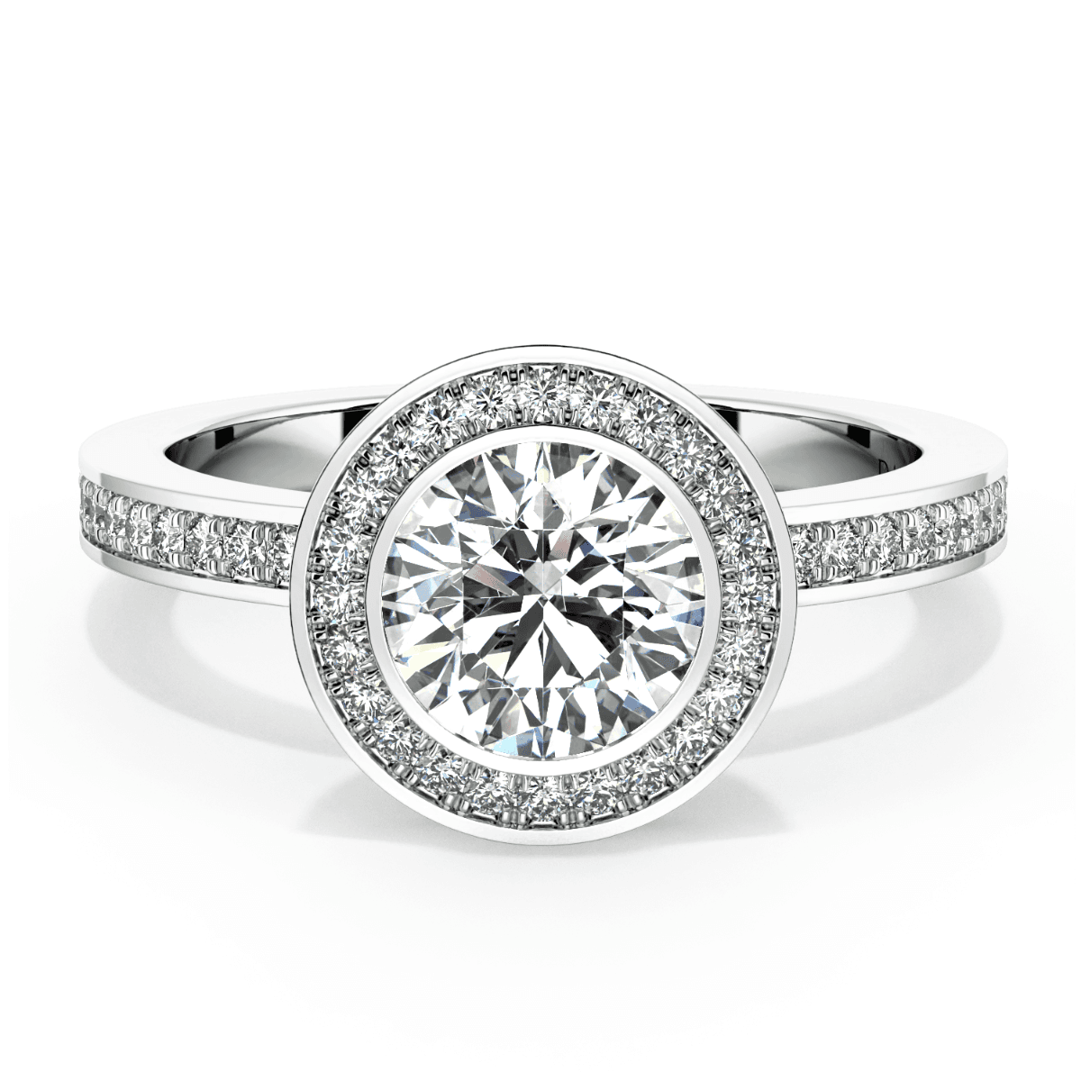 Per Lei Engagement Ring Set