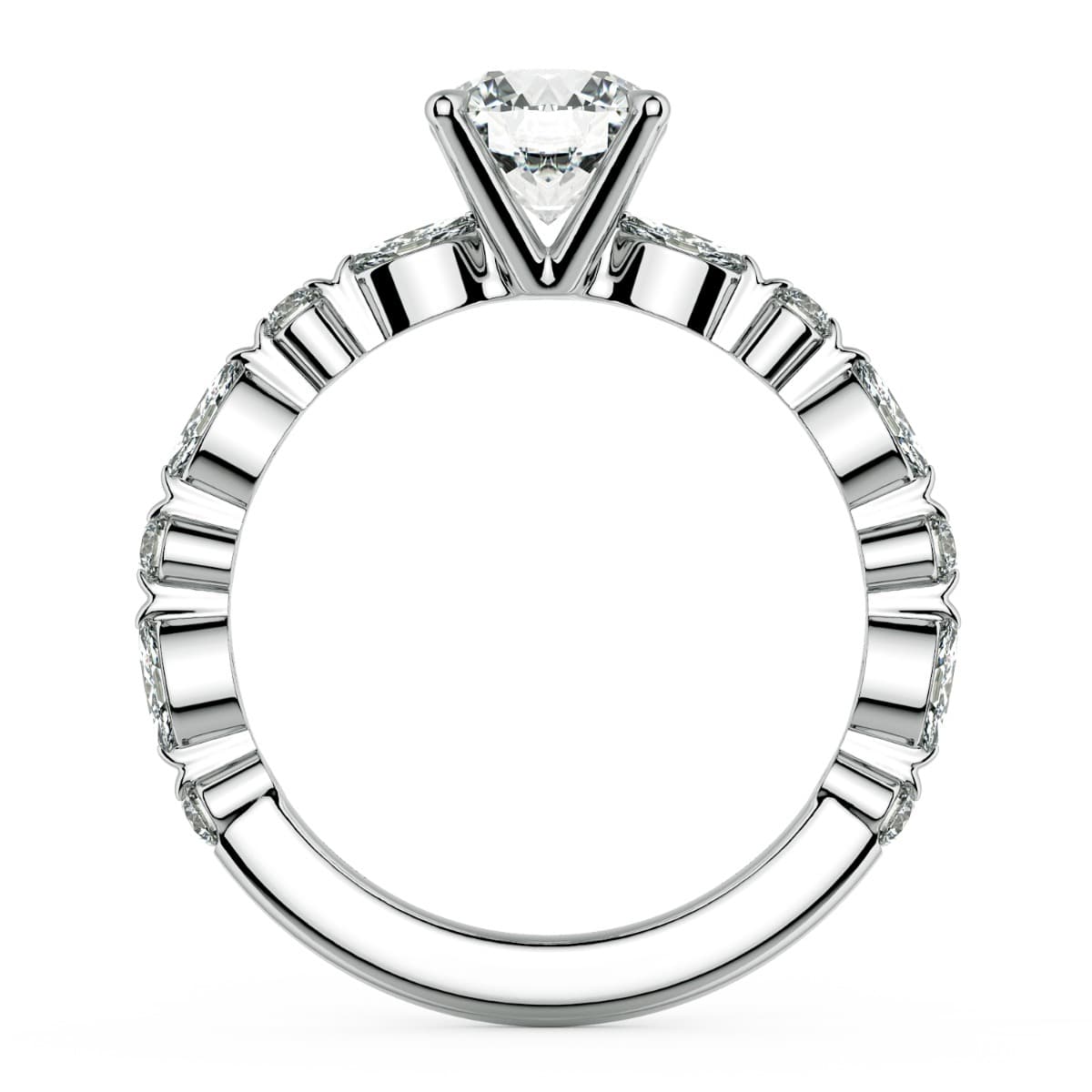 Norme de Versailles Diamond Engagement Ring
