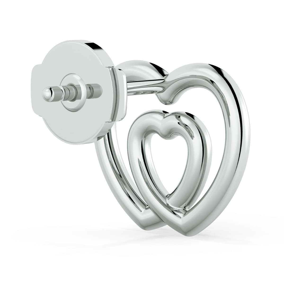 Norme de Double Heart Earrings