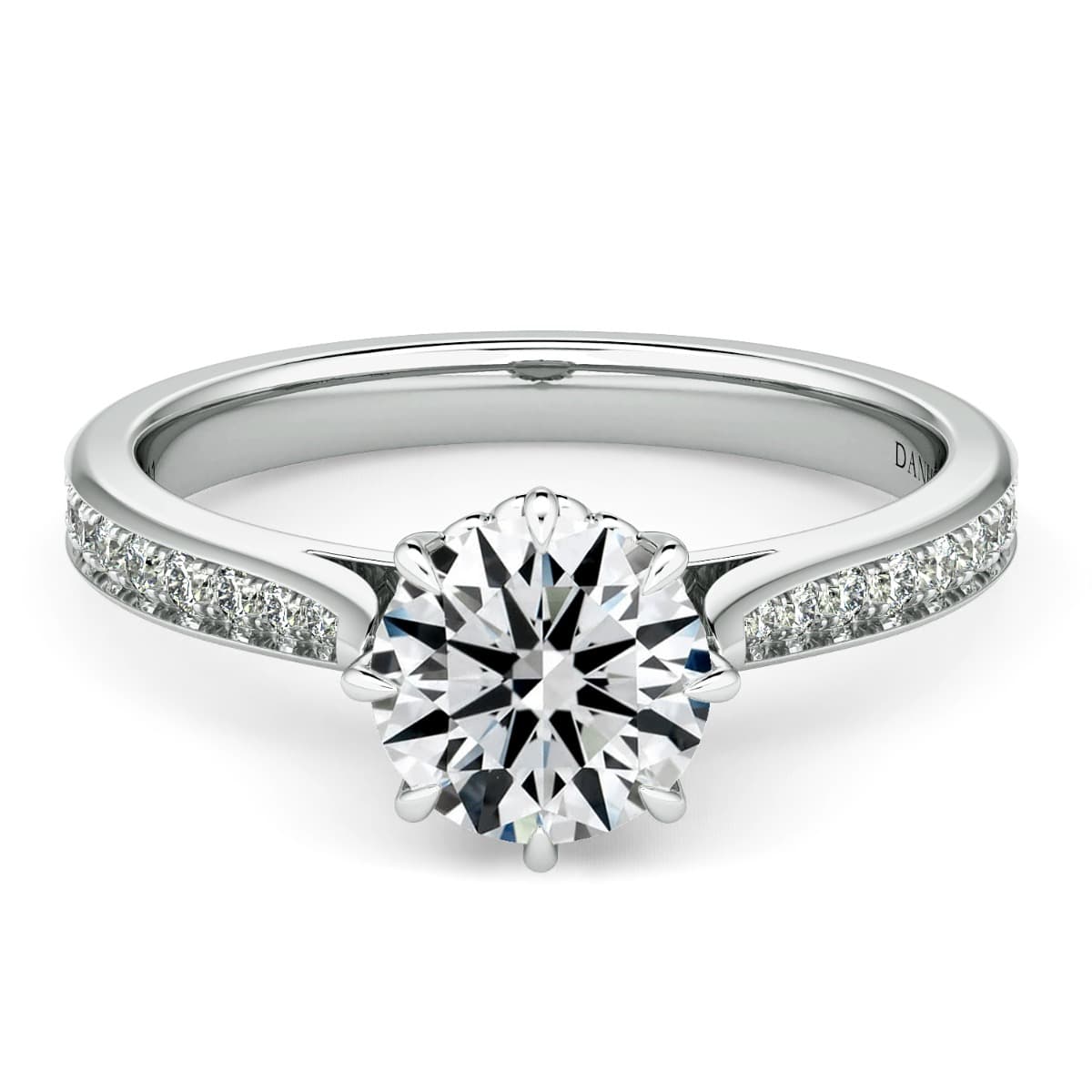 Classico Handmade Diamond Engagement Ring