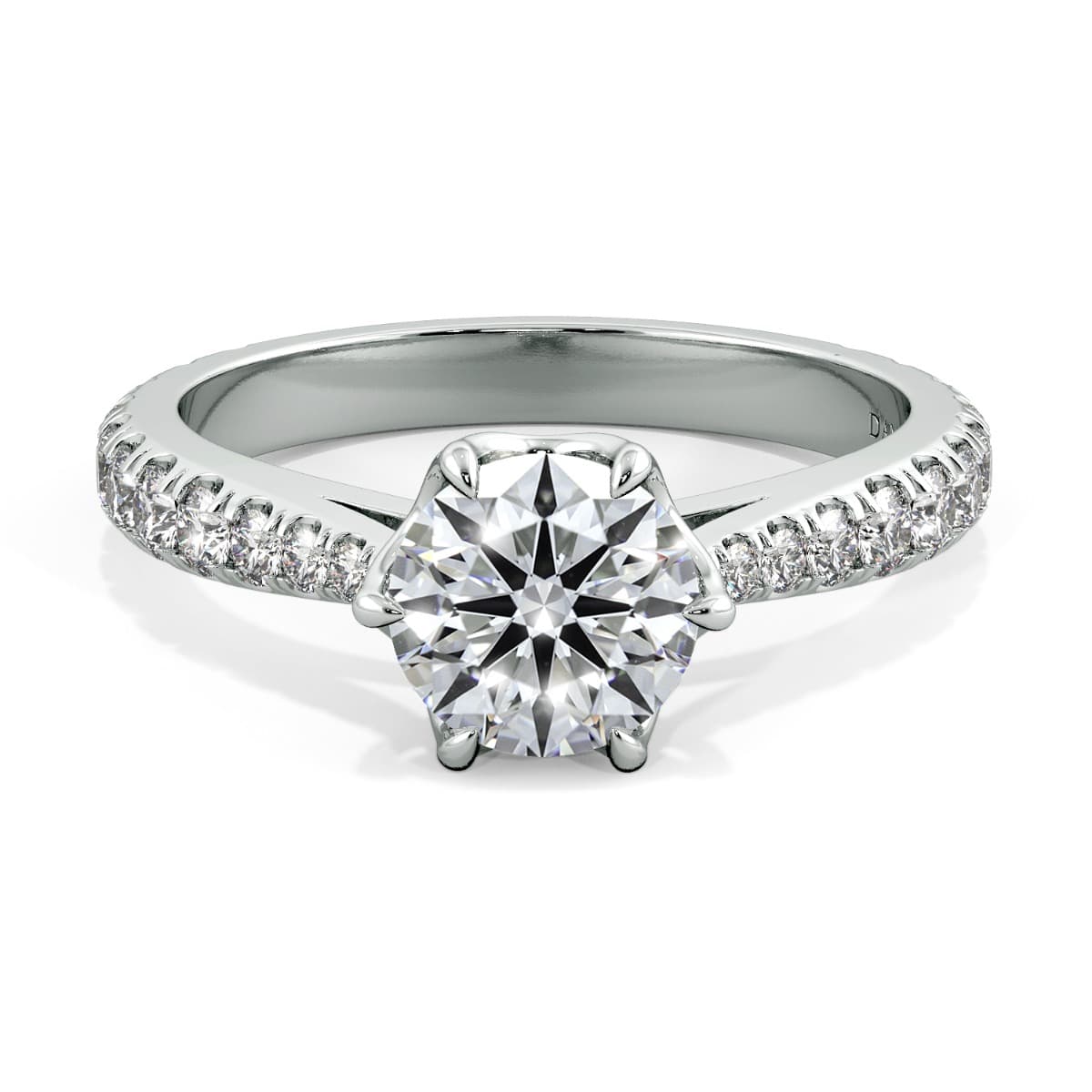 Classico Diamond Engagement Ring