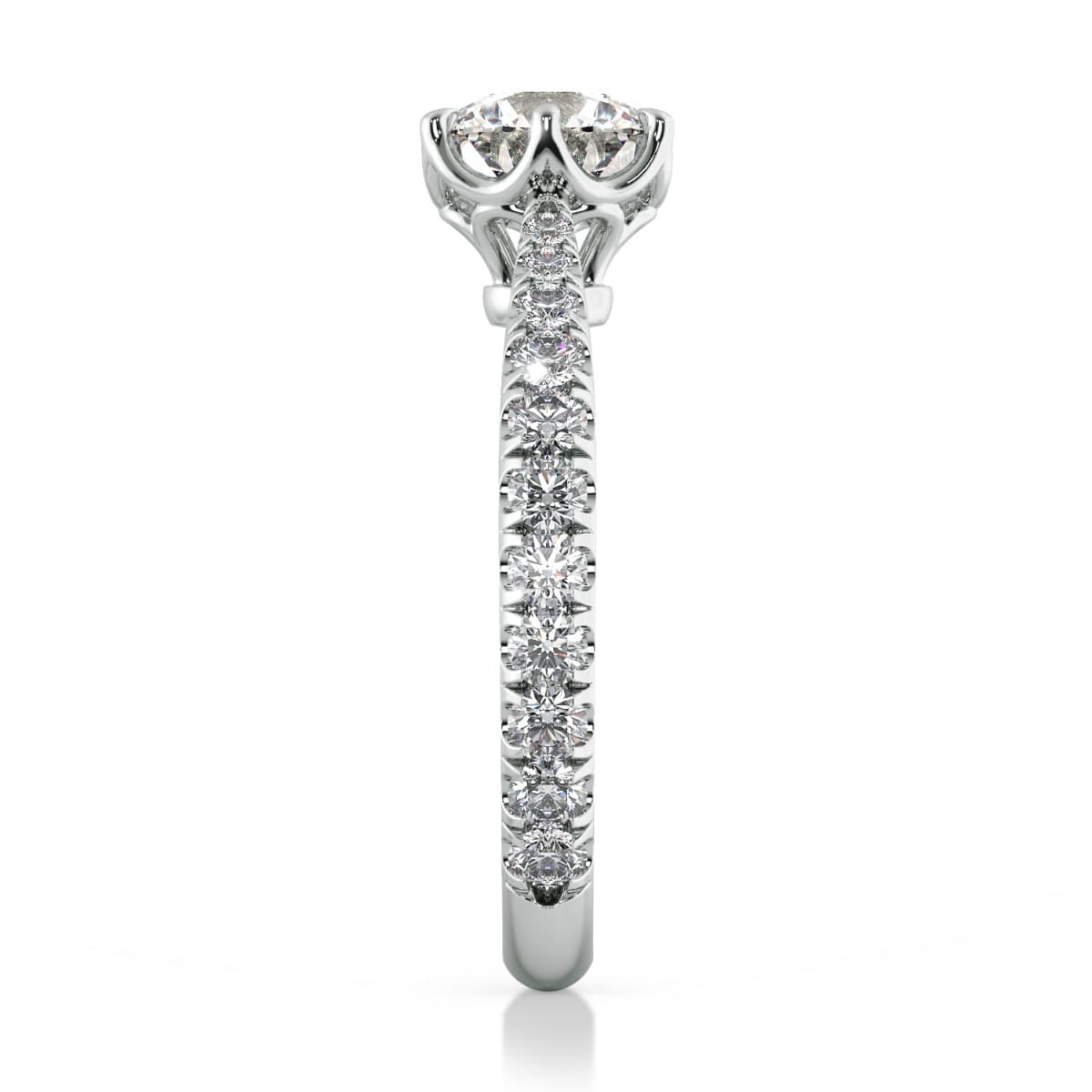 Classico Diamond Engagement Ring