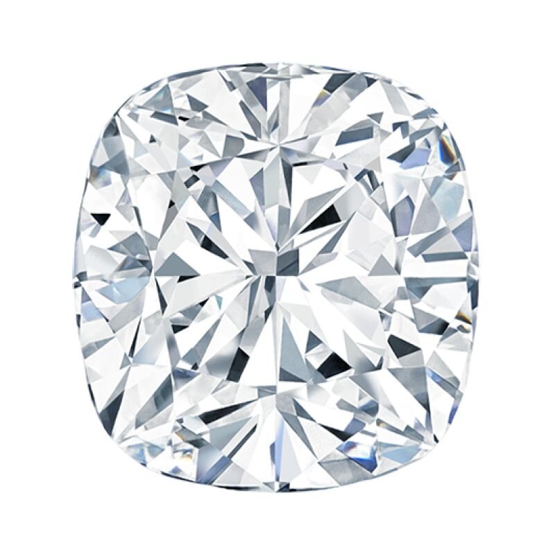 Cushion cut diamond