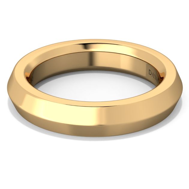 Danhov Classic Voltaggio Wedding Ring in 14k White Gold