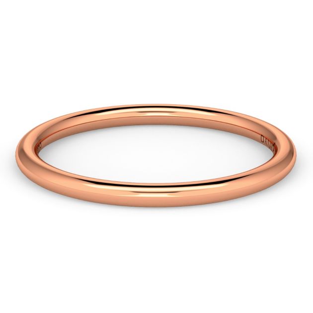 Norme de Danhov Wedding Band in 14k Rose Gold