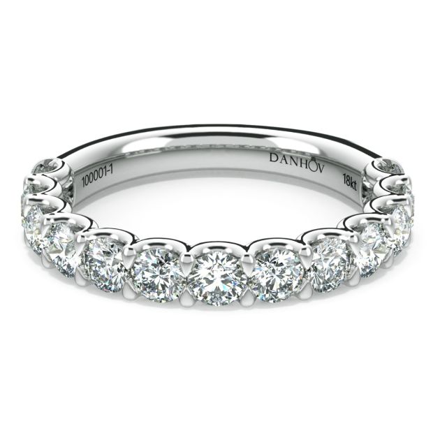 Norme Danhov  Wedding Band for Her in Platinum