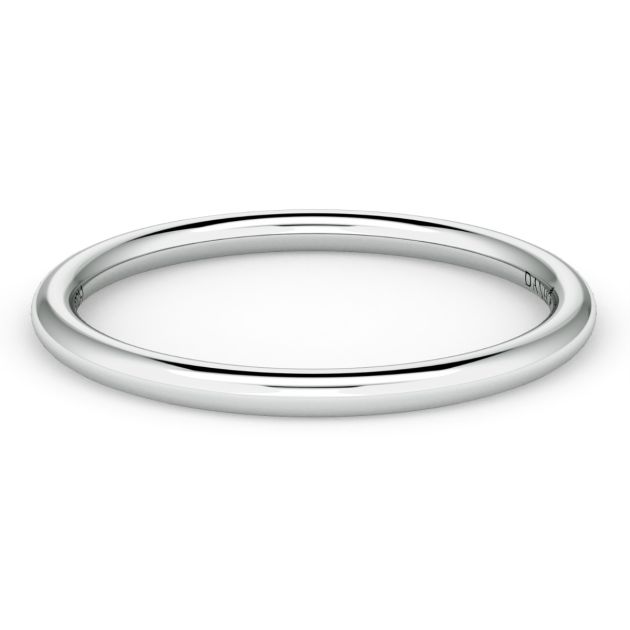 Norme De Danhov Wedding Band in Platinum