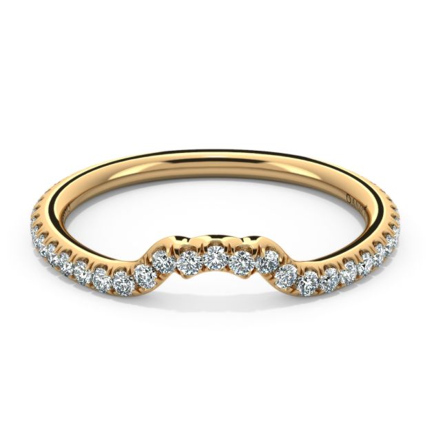Norme de Danhov Wedding Band in 18k Yellow Gold
