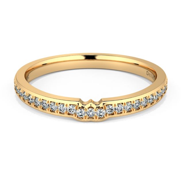 Norme de Danhov Wedding Band in 14k Yellow Gold