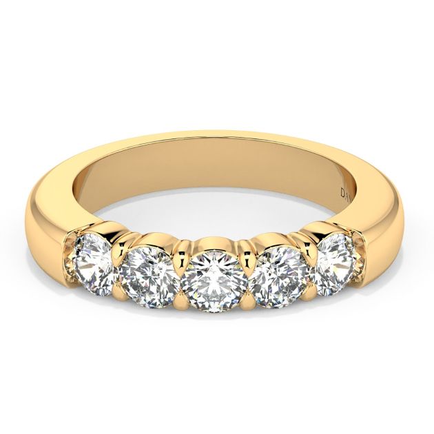 Norme de Danhov Wedding Band in 14k Yellow Gold