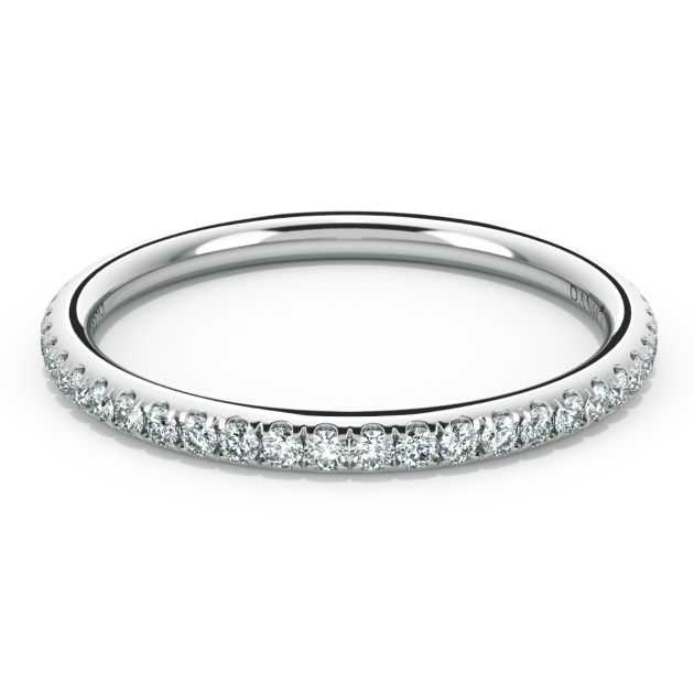 Norme de Danhov Wedding Band in Platinum 