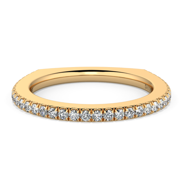 Danhov Voltaggio Wedding Band in 18k Yellow Gold