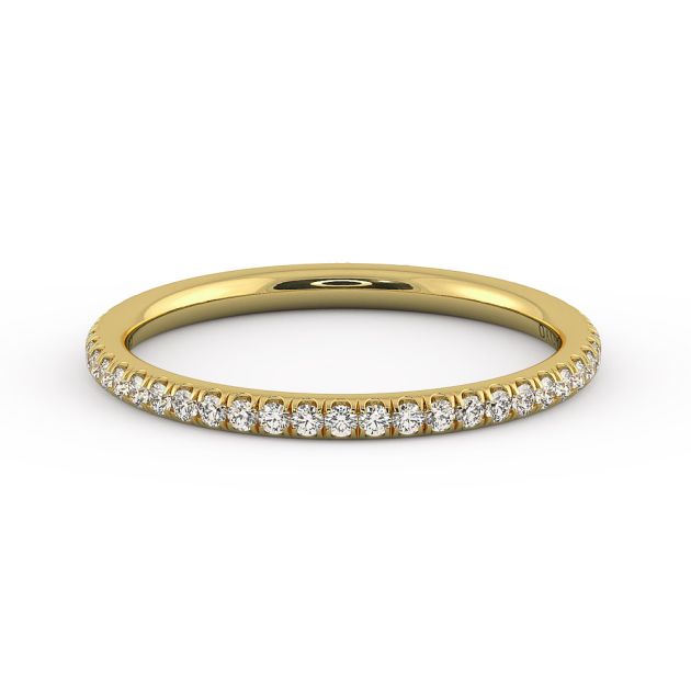 Norme de Danhov Wedding Band in 14k Yellow Gold