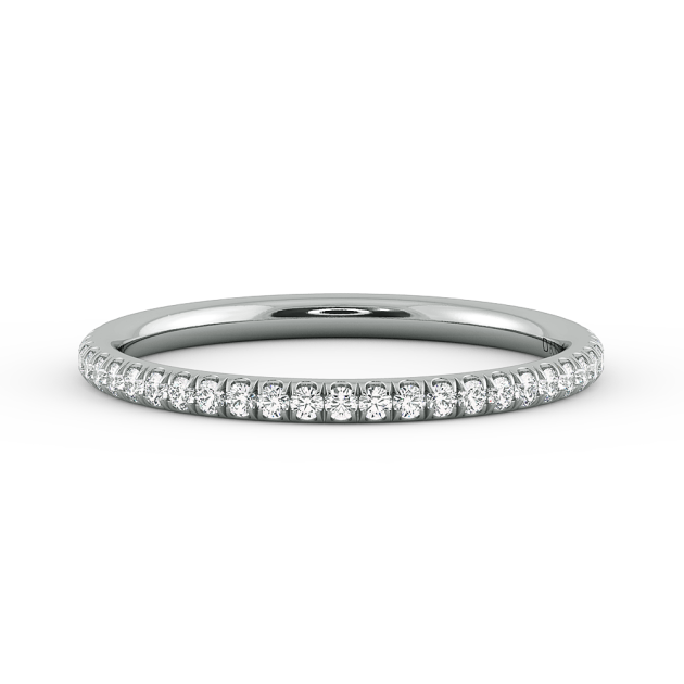 Danhov Abbraccio Diamond Wedding Band in Platinum 