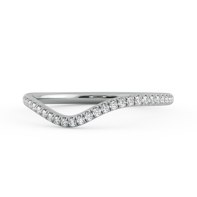 Danhov Solo Filo Wedding Band in 14k White Gold
