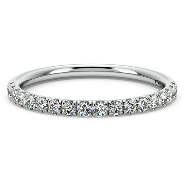 Norme de Danhov Wedding Band in Platinum
