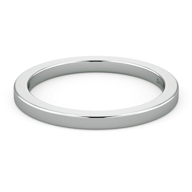Danhov Classico Wedding Ring for Women in Platinum 