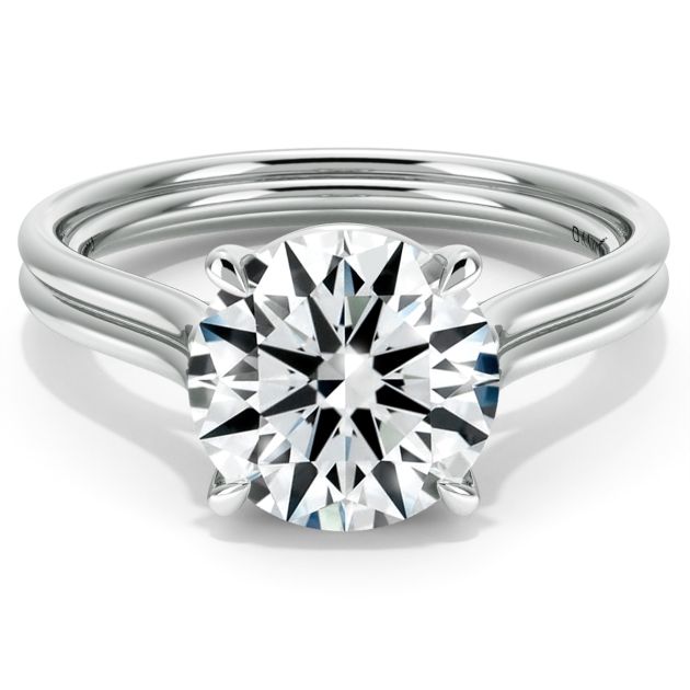 Danhov Per Lei Engagement Ring in 14kt white gold