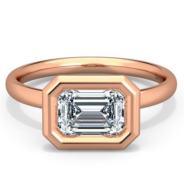 Norme de Danhov  Engagement Ring for Women in 18k Rose Gold