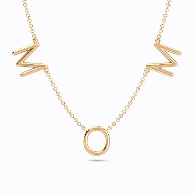 Norme de Danhov Mom Pendant in 14kt Yellow Gold 